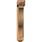 Ekena Millwork Funston Arts and Crafts Smooth Bracket w/ Offset Brace, Western Red Cedar, 5 1/2"W x 28"D x 32"H BKT0604X28X32FST03SWR - alternate 3